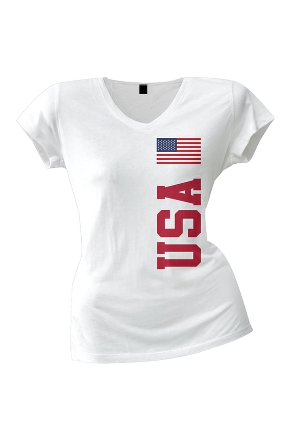World Cup USA Juniors V-Neck T-Shirt - Small