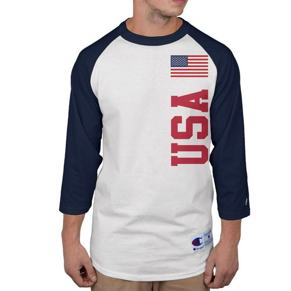 World Cup USA Mens Raglan T Shirt
