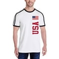 thumbnail image 1 of World Cup USA Mens Soccer Jersey T-Shirt White-Black SM, 1 of 1