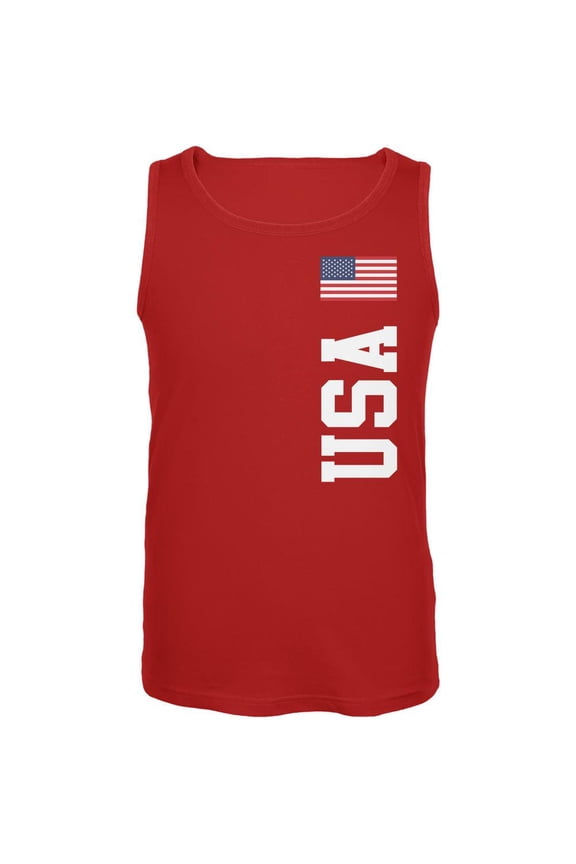 World Cup USA Red Adult Tank Top - Small