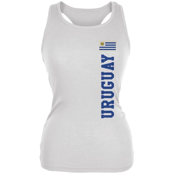 World Cup Uruguay Juniors Soft Tank Top White X-LG