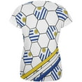 thumbnail image 1 of World Cup Uruguay Soccer Ball All Over Womens T Shirt Multi MD, 1 of 2