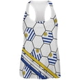 thumbnail image 1 of World Cup Uruguay Soccer Ball All Over Womens Work Out Tank Top Multi MD, 1 of 2