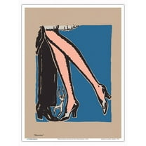 World Dance Festival - Vintage Dance Poster by Kees Van Dongen c.1926 - Master Art Print (Unframed) 9in x 12in