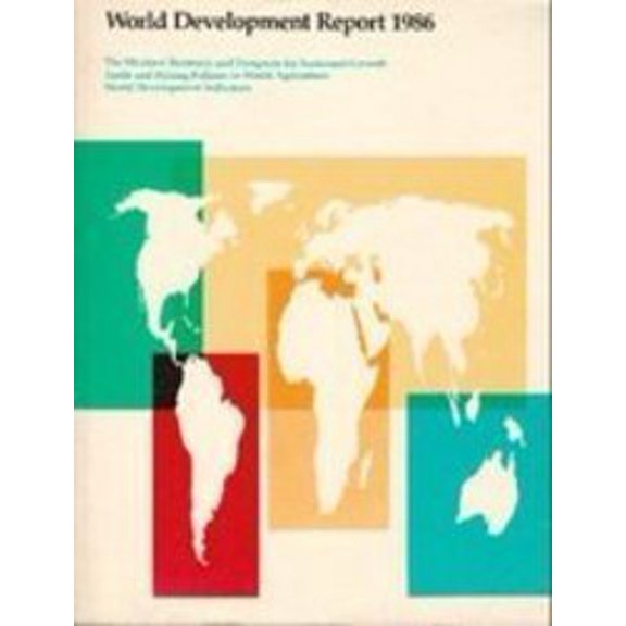 Pre-Owned World Development Report 1986 9780195205183 /