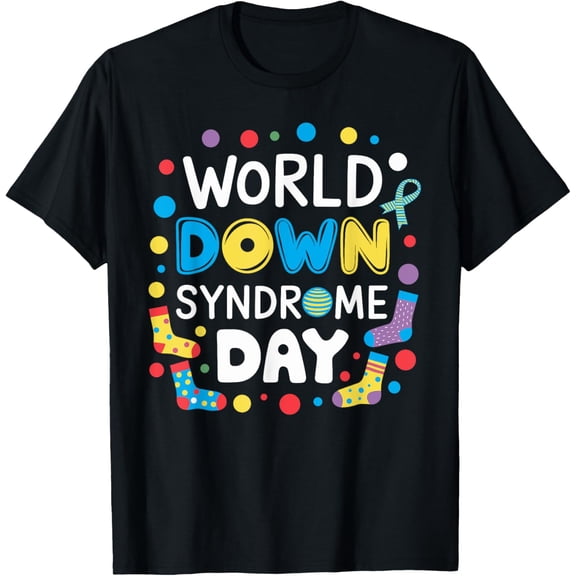World Down Syndrome Day 321 Awareness Support Men Women Kids T-Shirt100% cotton