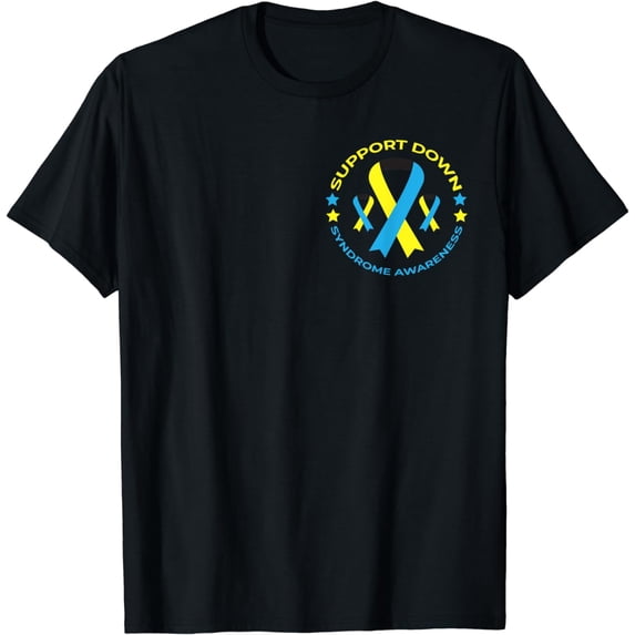World Down Syndrome Day Awareness Socks Down Right 2024 T-Shirt