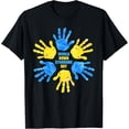 thumbnail image 1 of World Down Syndrome Day Love Every Chromosome Boys Girls T-Shirt men and women can wear, black, white, gifts, 1 of 4