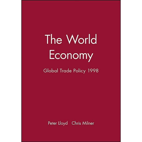 World Economy Special Issues: The World Economy : Global Trade Policy 1998 (Paperback)