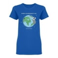 thumbnail image 1 of World Environment Day Koala T-Shirt Women -Image by Shutterstock, Female Small, 1 of 2