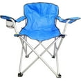 thumbnail image 1 of World Famous Sports Quad Chair with Arms Big Boy Navy Blue, 1 of 1