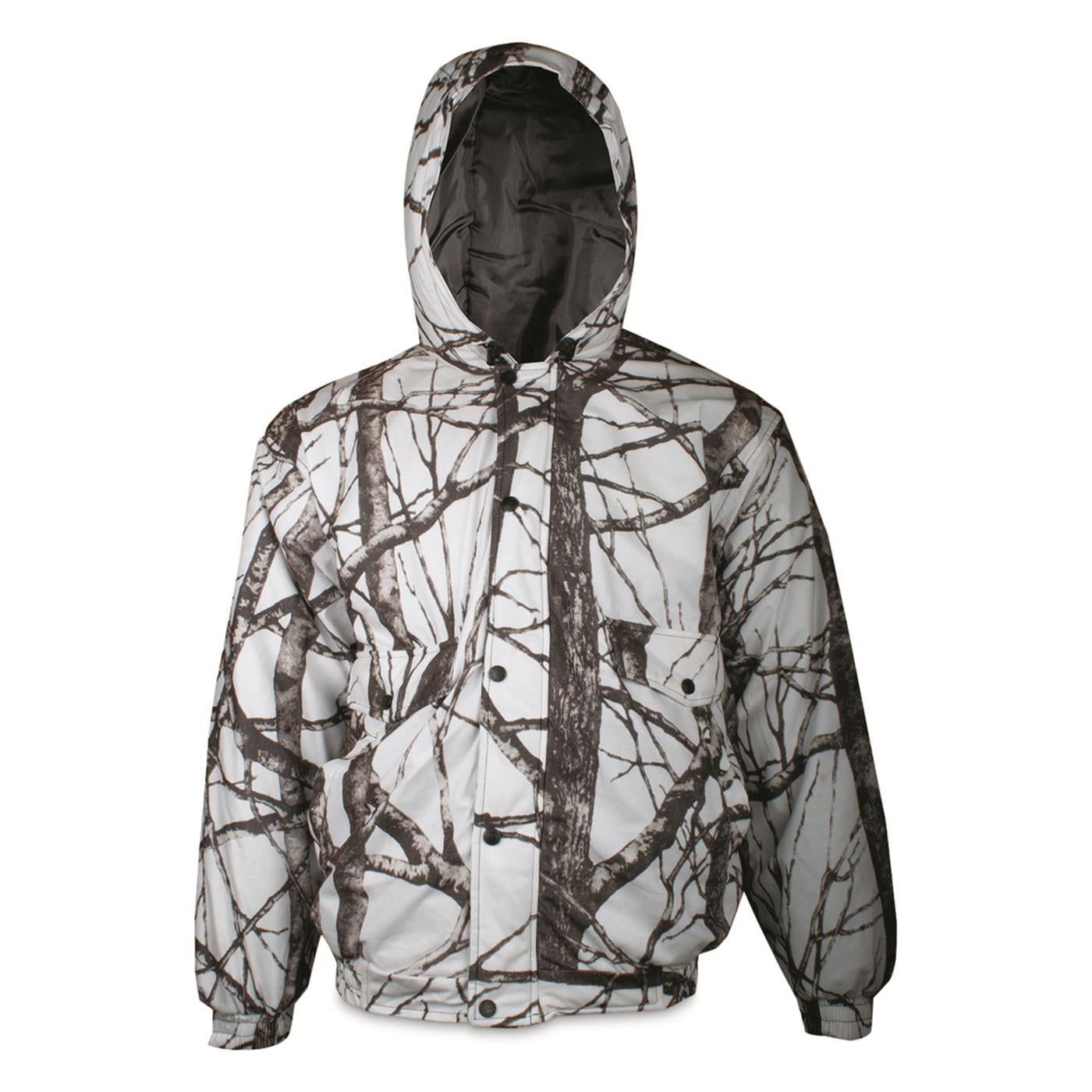 World Famous Sports Waterproof Insulated Jacket, Snow Camo 