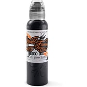 World Famous Tattoo Ink   Pitch Black   1oz