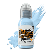 World Famous Tattoo Ink - Professional Tattooing Pigments - Fountain Blue 1oz