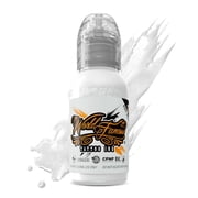 World Famous Tattoo Ink - Professional Tattooing Pigments - Fuji Mt Mixing White 1oz