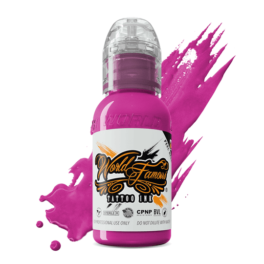World Famous Tattoo Ink - Professional Tattooing Pigments - Master Mike Gabbys Cheeks 1oz