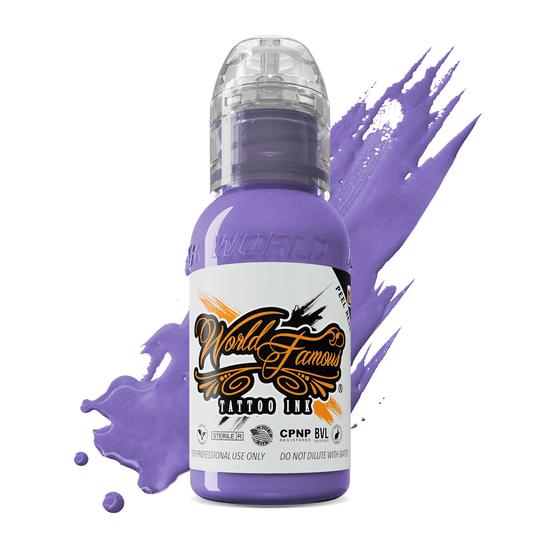 World Famous Tattoo Ink - Professional Tattooing Pigments - Panama Purple 1oz