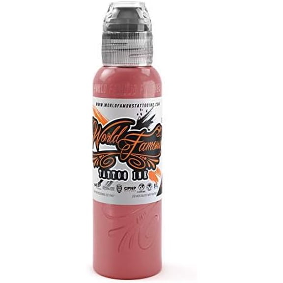 World Famous Tattoo Ink - Professional Tattooing Pigments - Pink Panther 1oz
