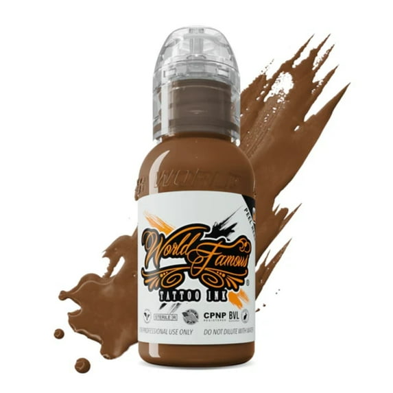 World Famous Tattoo Ink - Professional Tattooing Pigments - Sahara 1oz