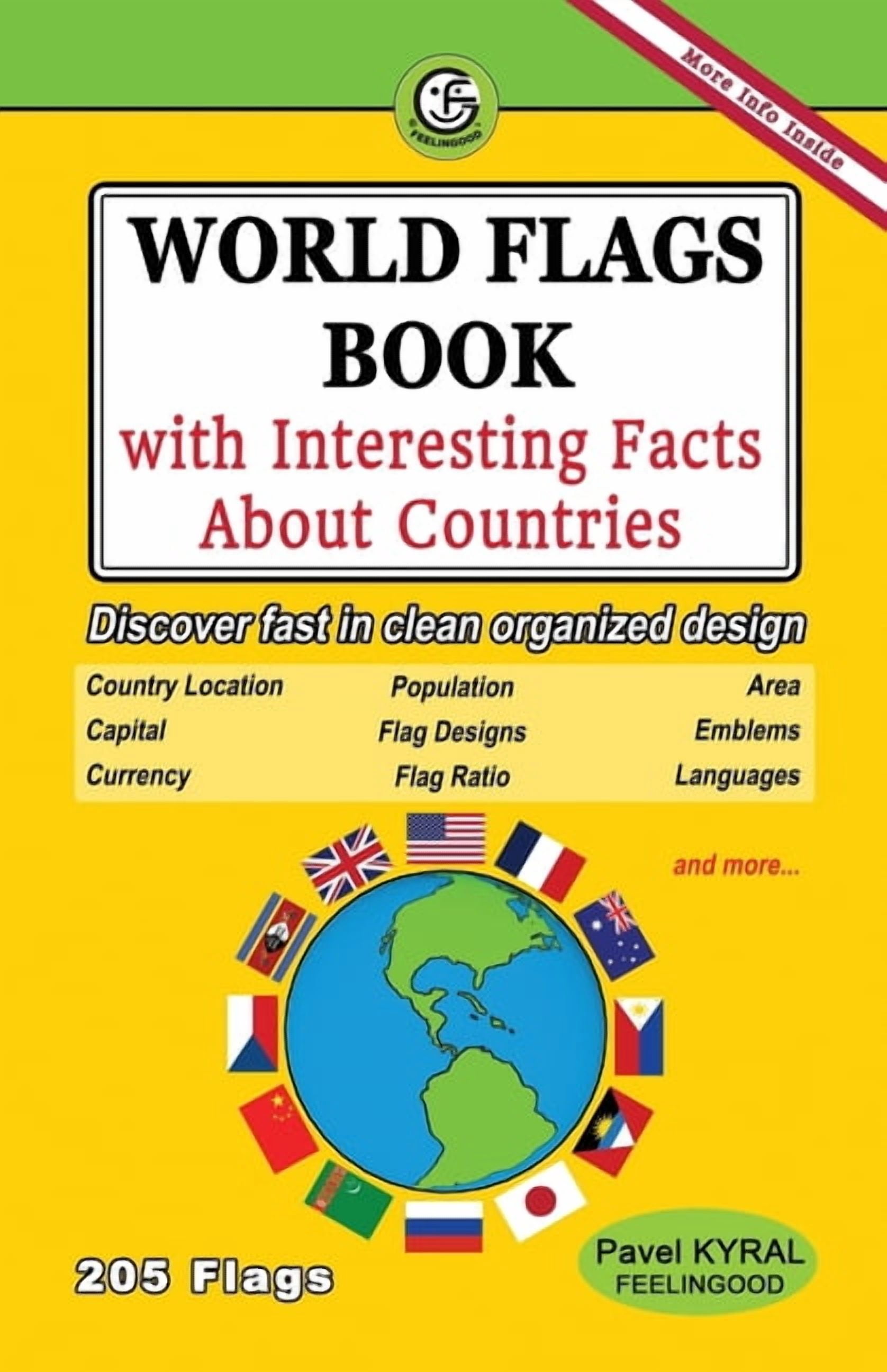 World Flags Book with Interesting Facts About Countries, (Paperback ...
