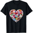 thumbnail image 1 of World Flags Earth Day T-Shirt, 1 of 4