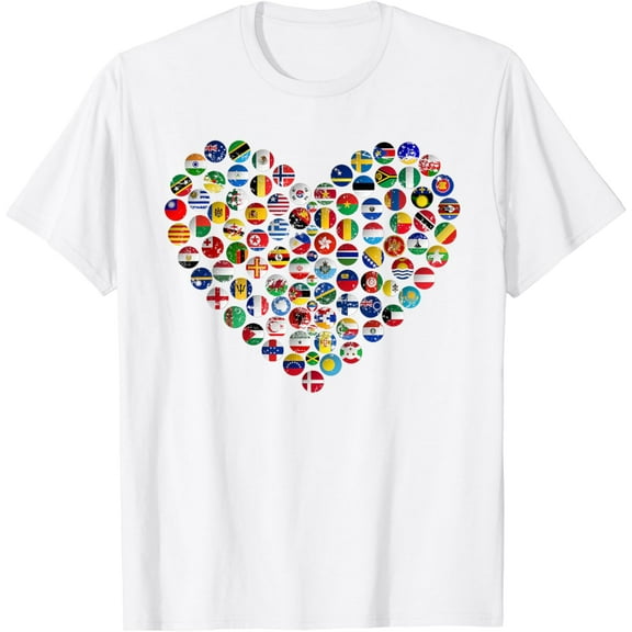 World Flags Earth Day T-Shirt