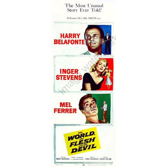 World Flesh Devil Slim Banner Poster 14X36 Unframed, Age: Adults Western Graphic