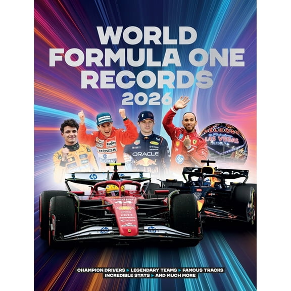 World Formula One Records 2026, (Hardcover)