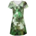 thumbnail image 1 of World Game Builder Camo Blocks All Over Juniors Beach Cover-Up Dress Multi MD, 1 of 2