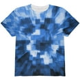 thumbnail image 1 of World Game Builder Water Blocks All Over Youth T Shirt Multi YXL, 1 of 2