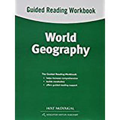 Pre-Owned World Geography: Guided Reading Workbook (Paperback) by Holt McDougal (Prepared for publication by)