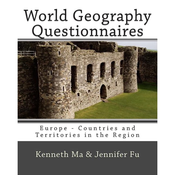World Geography Questionnaires: Europe - Countries and Territories in the Region, (Paperback)