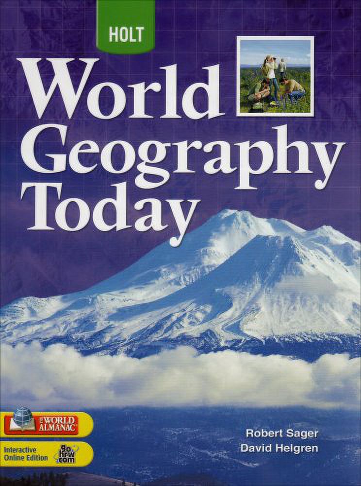 World　Student　Used/Very　0030934192　Geography　2008　Today:　9780030934193　Edition　Grades　9-12　Good
