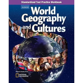 Pre-Owned World Geography and Cultures, Standardized Test Practice Workbook (Paperback 9780078785641) by McGraw Hill