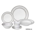 thumbnail image 1 of World Gifts 24 Pieces Porcelain Dinnerware Set - Service for 4, 1 of 1