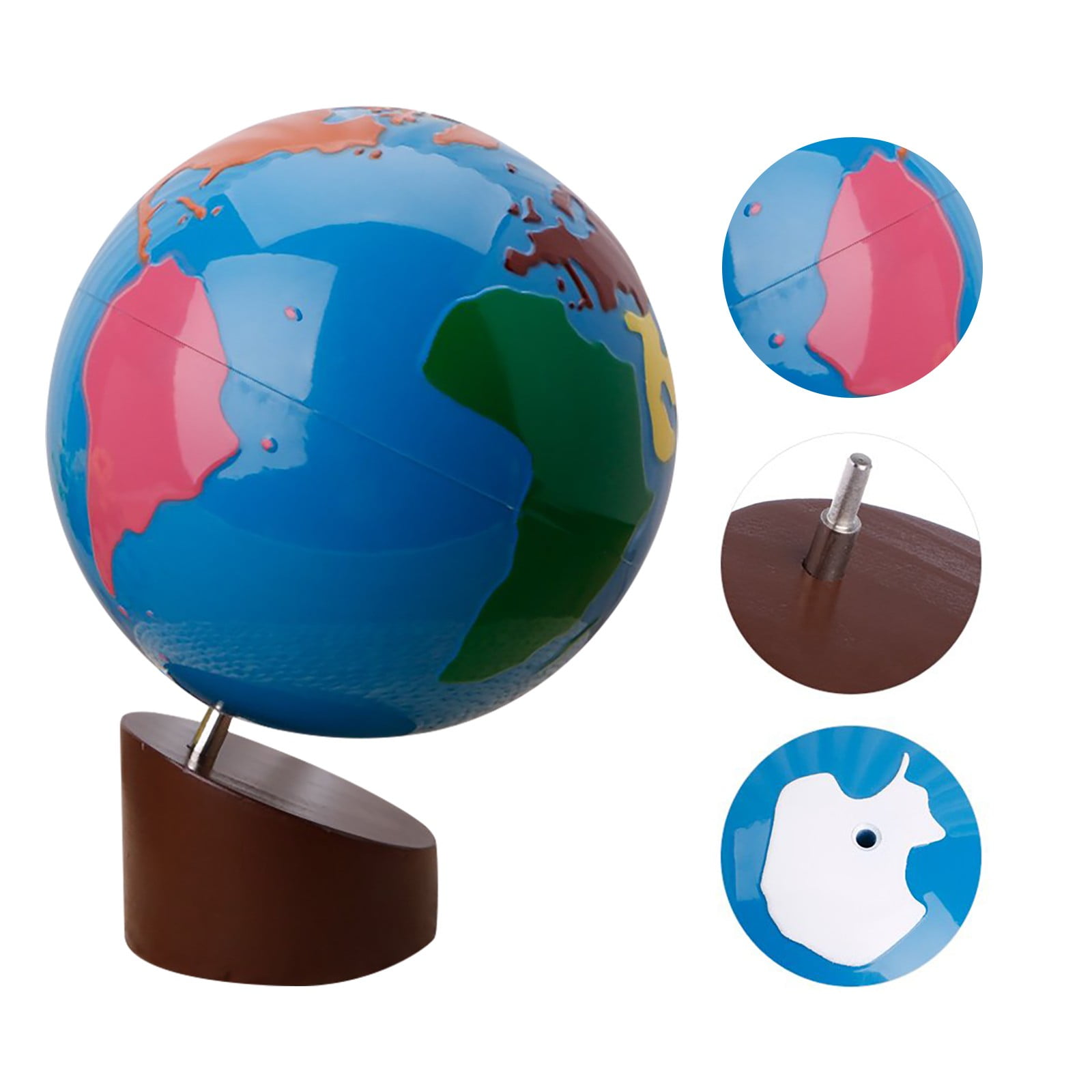 World Globe for Kids Learning, Desk Classroom Decorative Globe, Earth