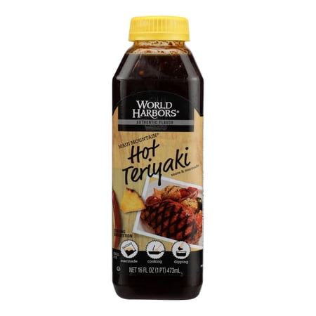 World Harbor Hot Teriyaki, 16 Fl Oz.
