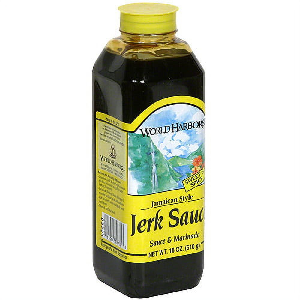 World Harbor Jamaican Style Jerk Marinade And Sauce - Case Of 6 - 16 Fl Oz.