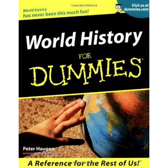 Pre-Owned World History for Dummies (Paperback) 0764552422 9780764552427