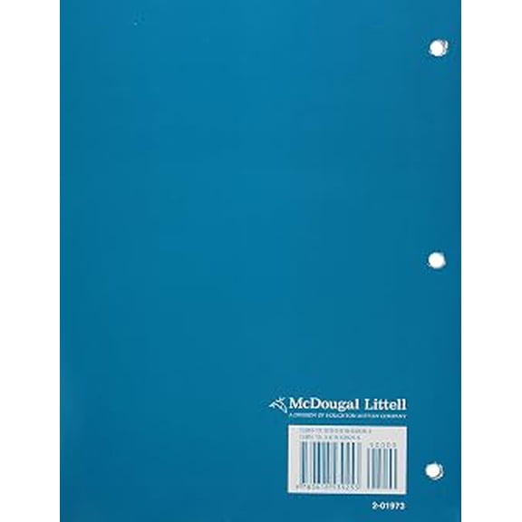 Pre-Owned McDougal Littell World History: Ancient Civilizations: Workbook