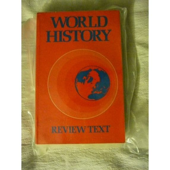Pre-Owned World History (Paperback) 0877206244 9780877206248