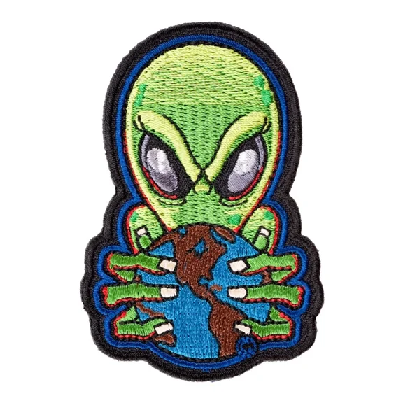 World In My Alien Hands Patch, Fun Alien Patches