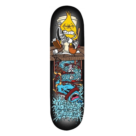 World Industries Flushed Skateboard Deck - 8.0" (Deck Only)