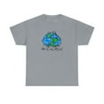 thumbnail image 1 of World Industries Globe Sketch Classic Skateboarding 90s Design Print T Shirt Tee - Gravel / S, 1 of 4