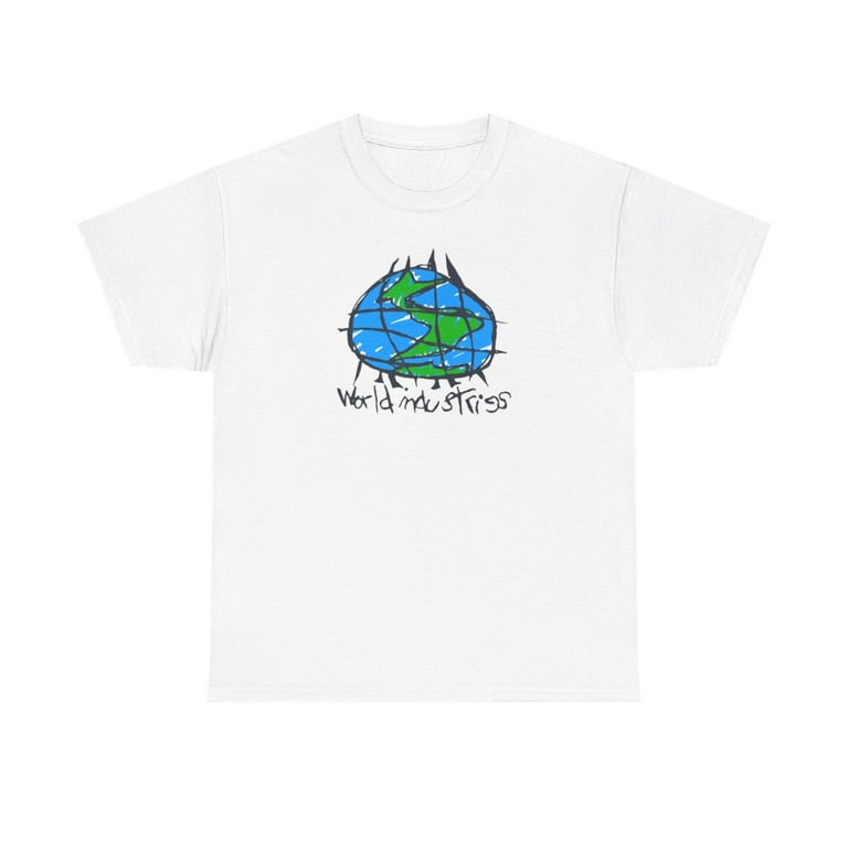 World Industries Globe Sketch Classic Skateboarding 90s