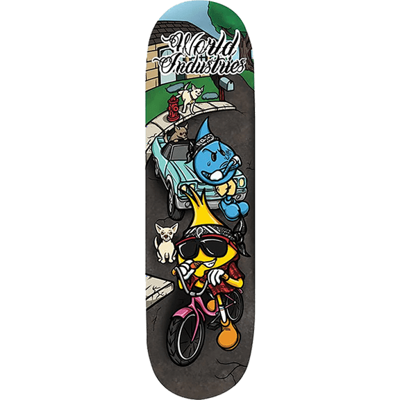 World Industries Homiez Skateboard Deck 8.25