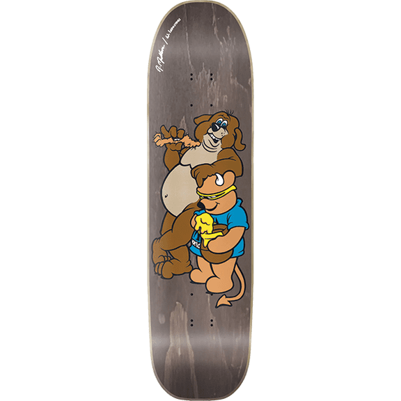 World Industries Mullen Bear Skateboard Deck 7.37 Brown