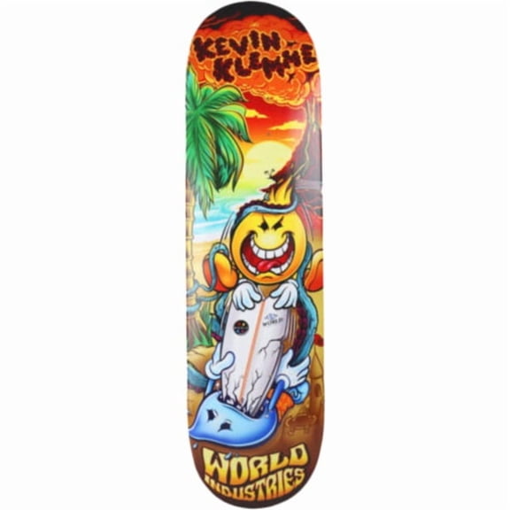 World Industries Skateboards Kevin Klemme Surf Up Skateboard Deck - 8.25" x 32" (Deck Only)