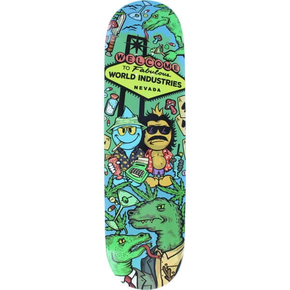 World Industries Skateboards Loathing Skateboard Deck - 8.2" x 32" (Deck Only)