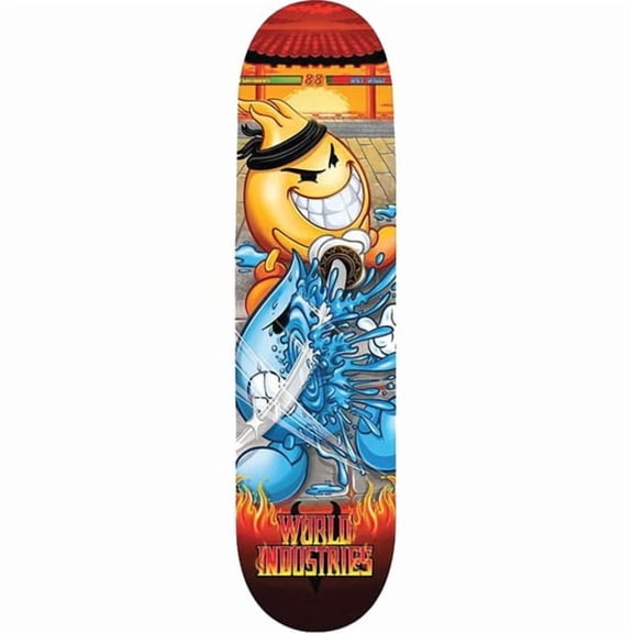 World Industries Skateboards World Kombat Skateboard Deck - 8.25" x 32" (Deck Only)